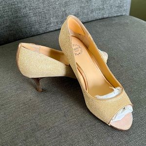 I. Miller Champagne dress shoe size 7